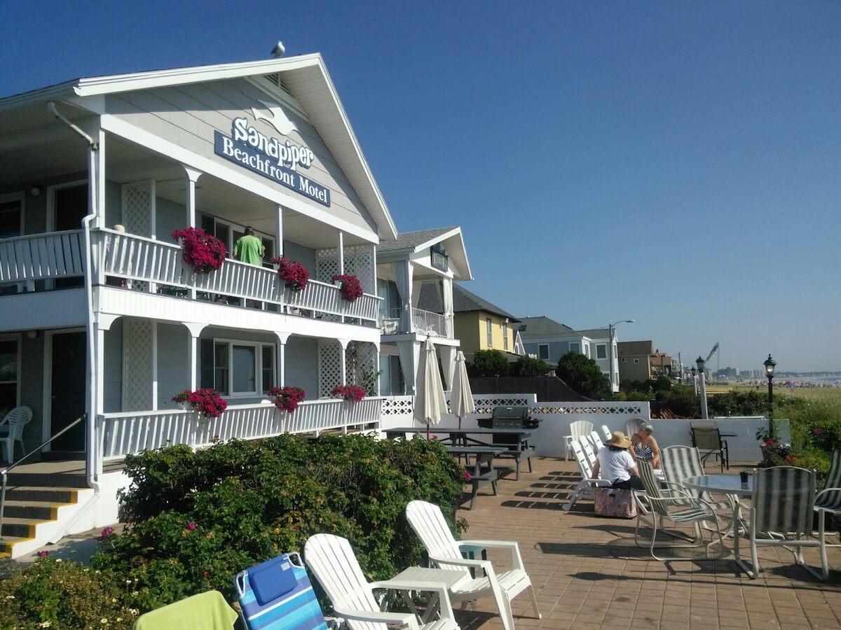 Sandpiper Beachfront Motel 旧奥查德比奇 外观 照片